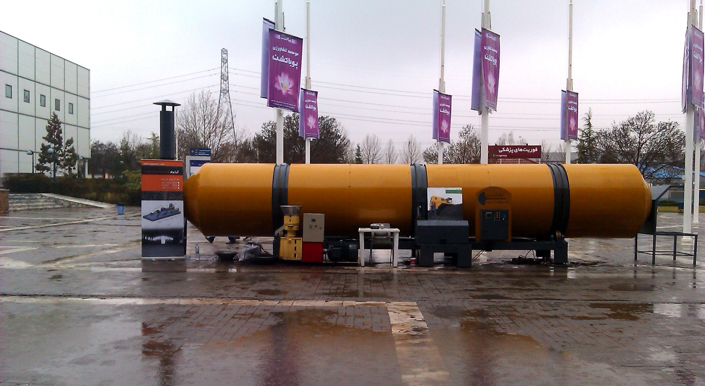 خط تولید خشک کن کود دامی